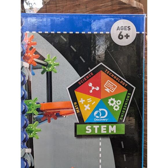 DISCOVERY Marble Run 313 Pieces STEM Kinetic Fun - Picture 4 of 12